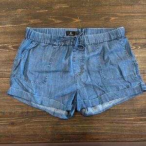 Denim Blue Women's Shorts